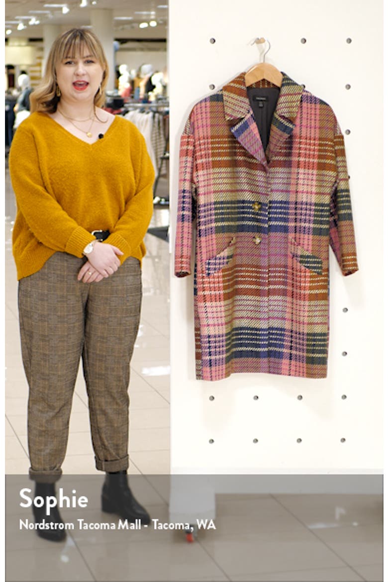 Plaid Tweed Coat video