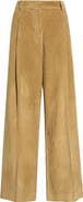 Róhe Ted Pleated Lower Waist Corduroy Trousers