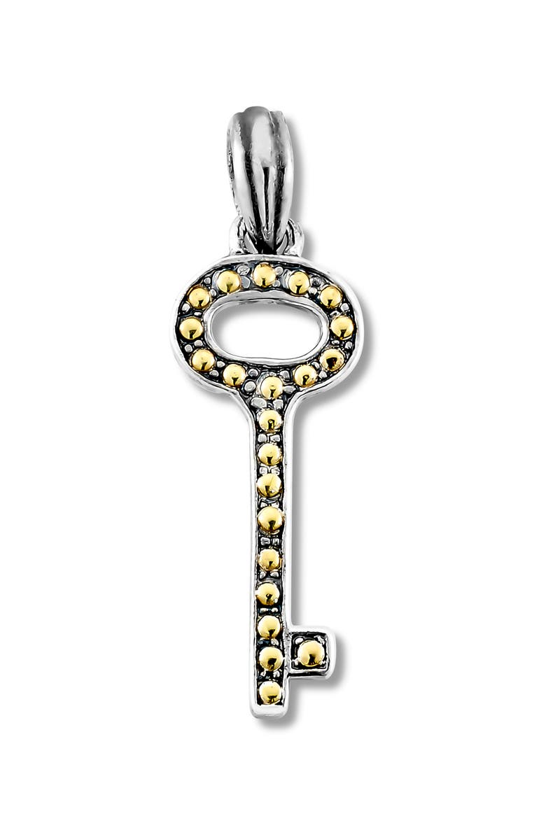 SAMUEL B. Key Pendant, Main, color, Silver And Gold