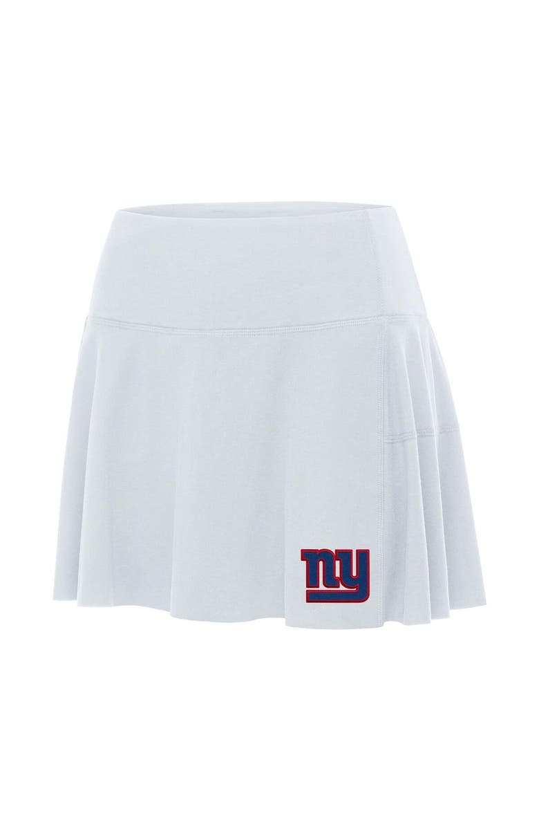 ANTIGUA Women's Antigua White New York Giants Raster Skort, Main, color,