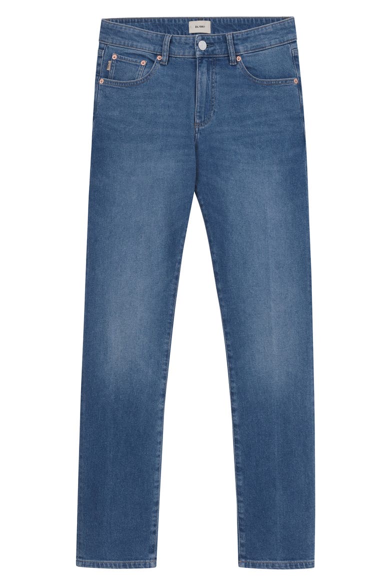 Russell DL Performance Slim Straight Jeans, Alternate, color, BRIGHTON
