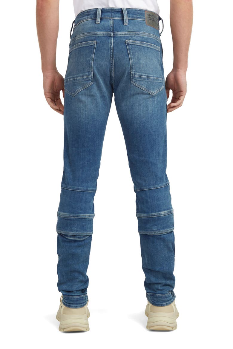 Airblaze 3D Skinny Jeans, Alternate, color, ANTQ FADED NIAGARA DESTROYED