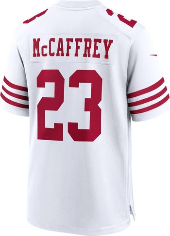 Nike Men's Nike Christian McCaffrey White San Francisco 49ers Game