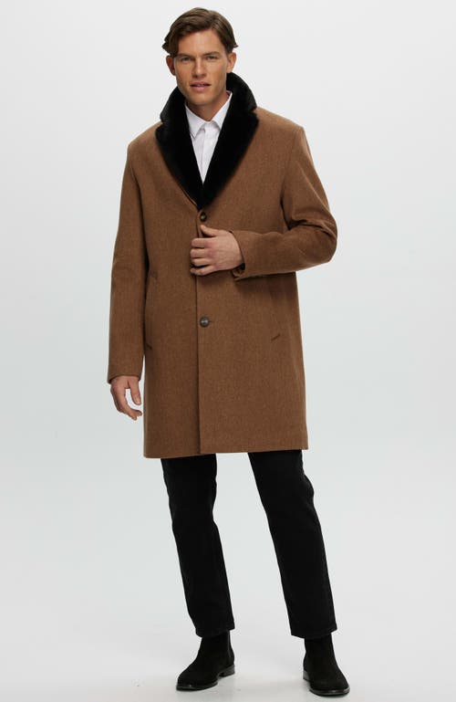 Gorski Loro Piana Wool Coat In Brown