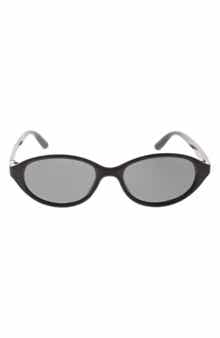 BCBGeneration 51mm Slim Oval Sunglasses
