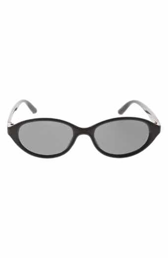 BCBGeneration 51mm Slim Oval Sunglasses