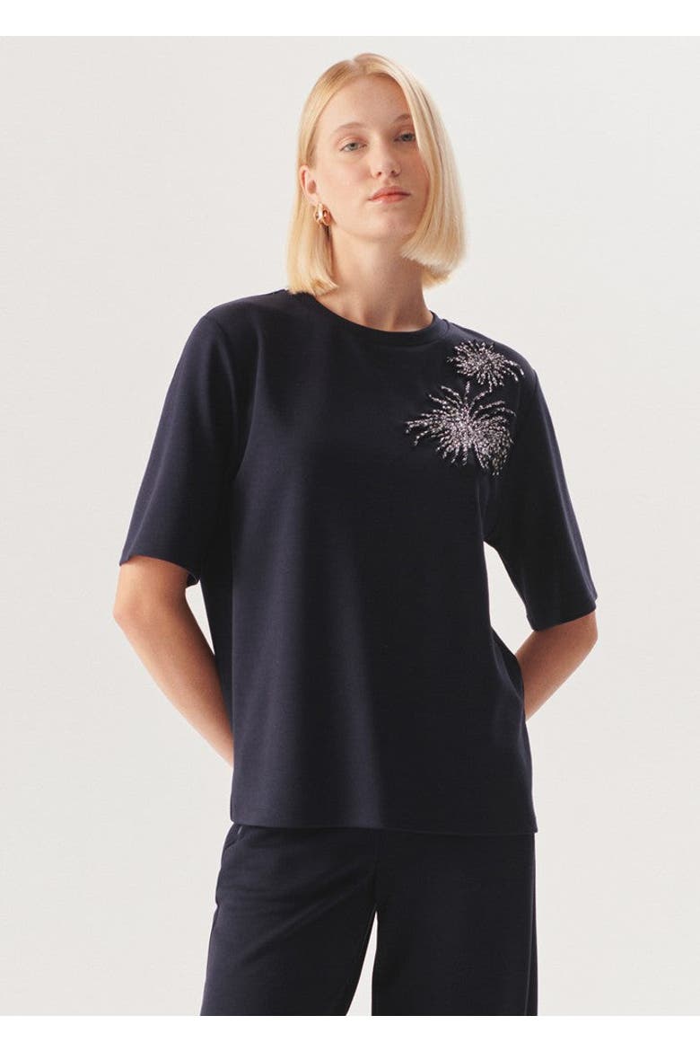 Madilyn Tshirt, Main, color, NAVY BLUE