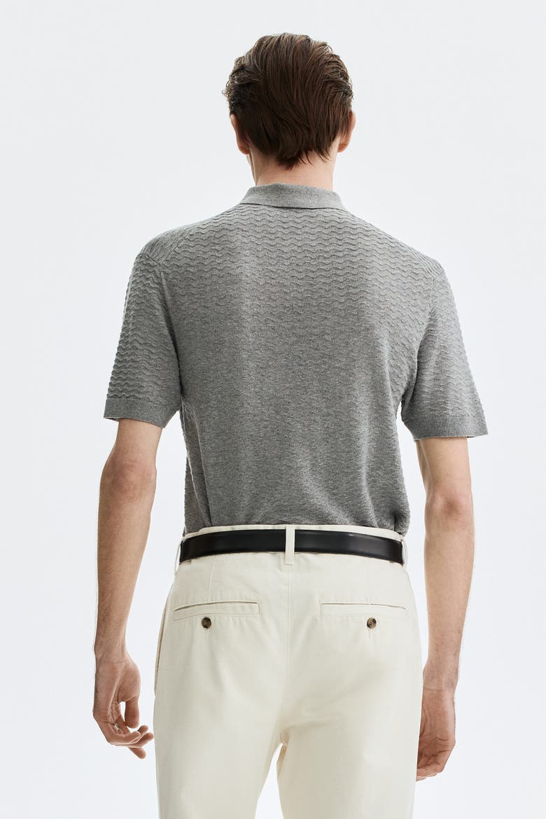 Slim Fit Polo Shirt, Alternate, color, Gray
