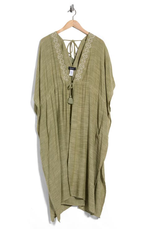Tassel & Embroidered Duster