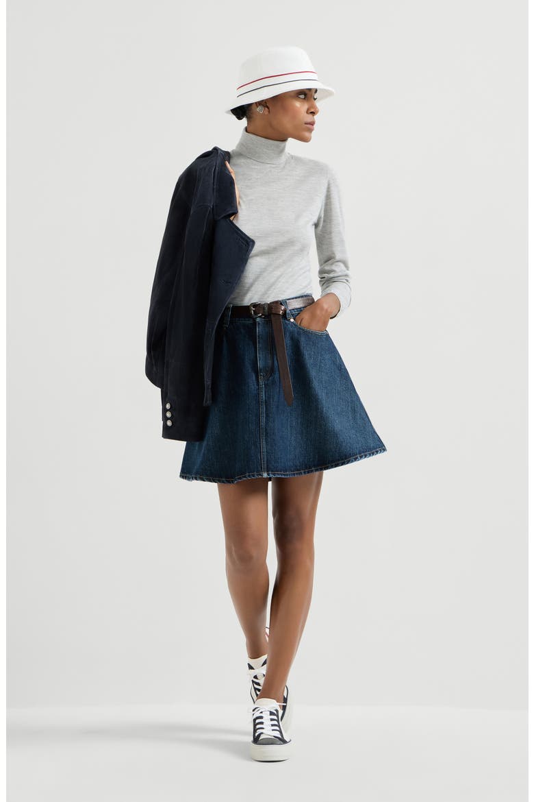 Cashmere and silk sweater, Alternate, color, Light Grey