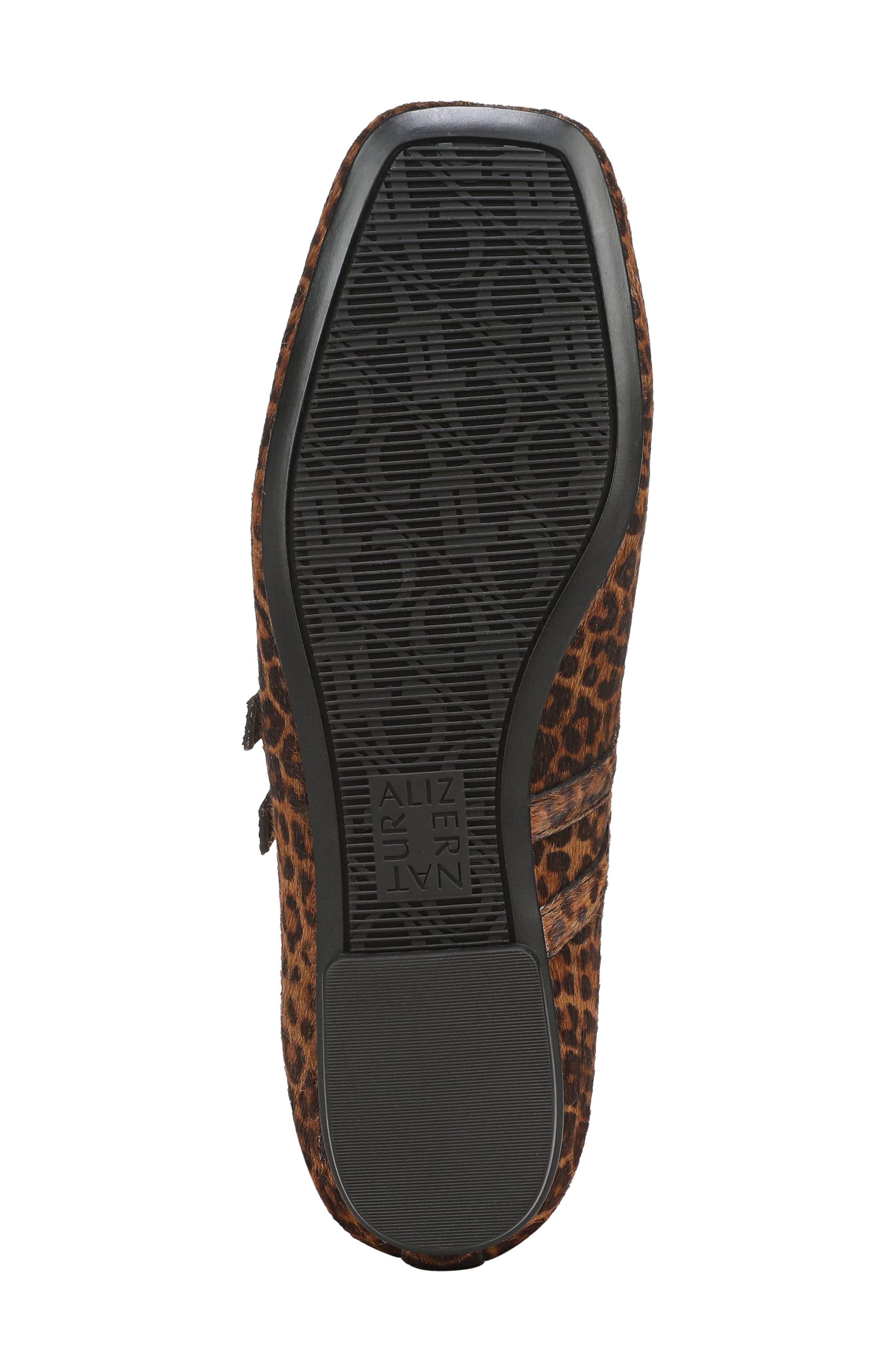 Dawn Genuine Calf Hair Mary Jane Flat, Alternate, color, CHESTNUT