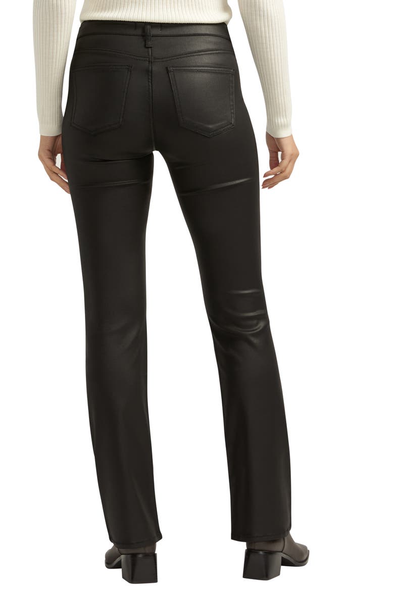 Silver Jeans Co. Suki Curvy Coated Slim Bootcut Jeans, Alternate, color, 