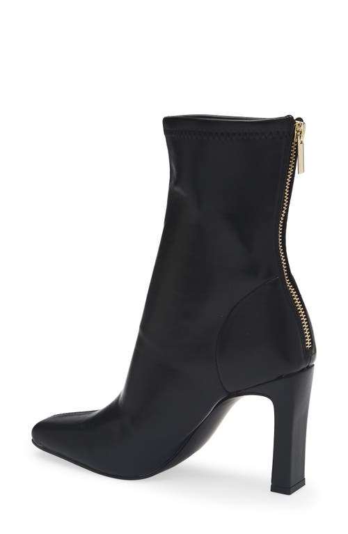 Steve Madden Khelan Square Toe Bootie In Black