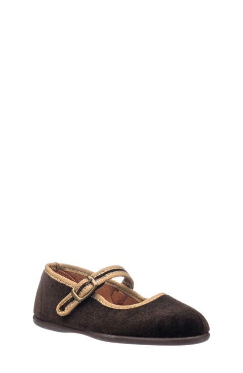 Kids' Isa Velvet Mary Jane