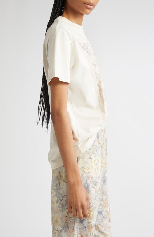 Golden Goose Journey Regular Fit Graphic T-shirt In White