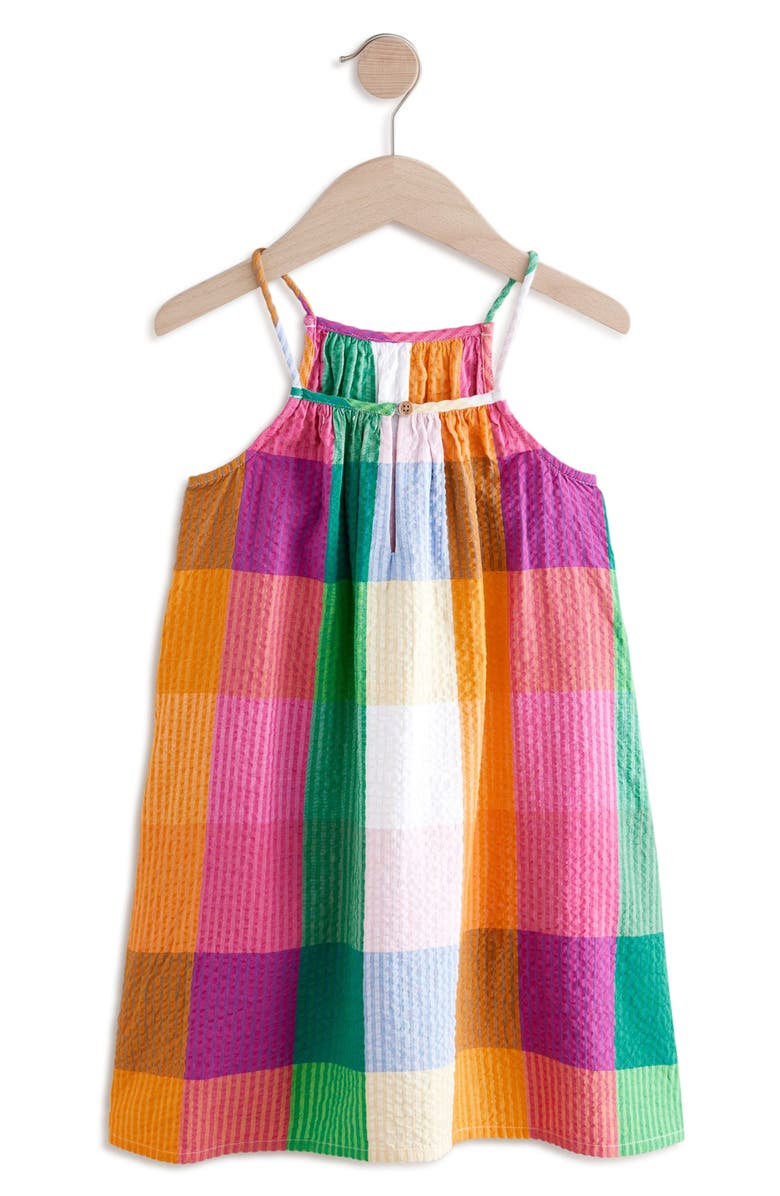 NEXT Kids' Cotton Seersucker Sundress, Alternate, color, 