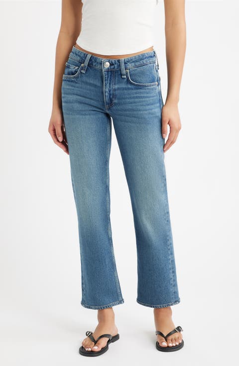 Harlow Low Rise Ankle Straight Leg Jeans (Easton)