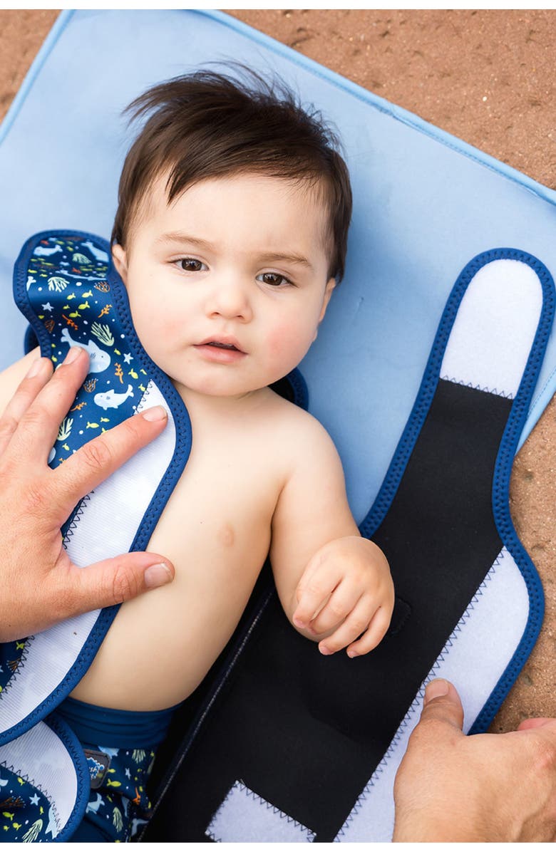 Splash About Baby Wrap Neoprene Wetsuit, Alternate, color, Shark Reef