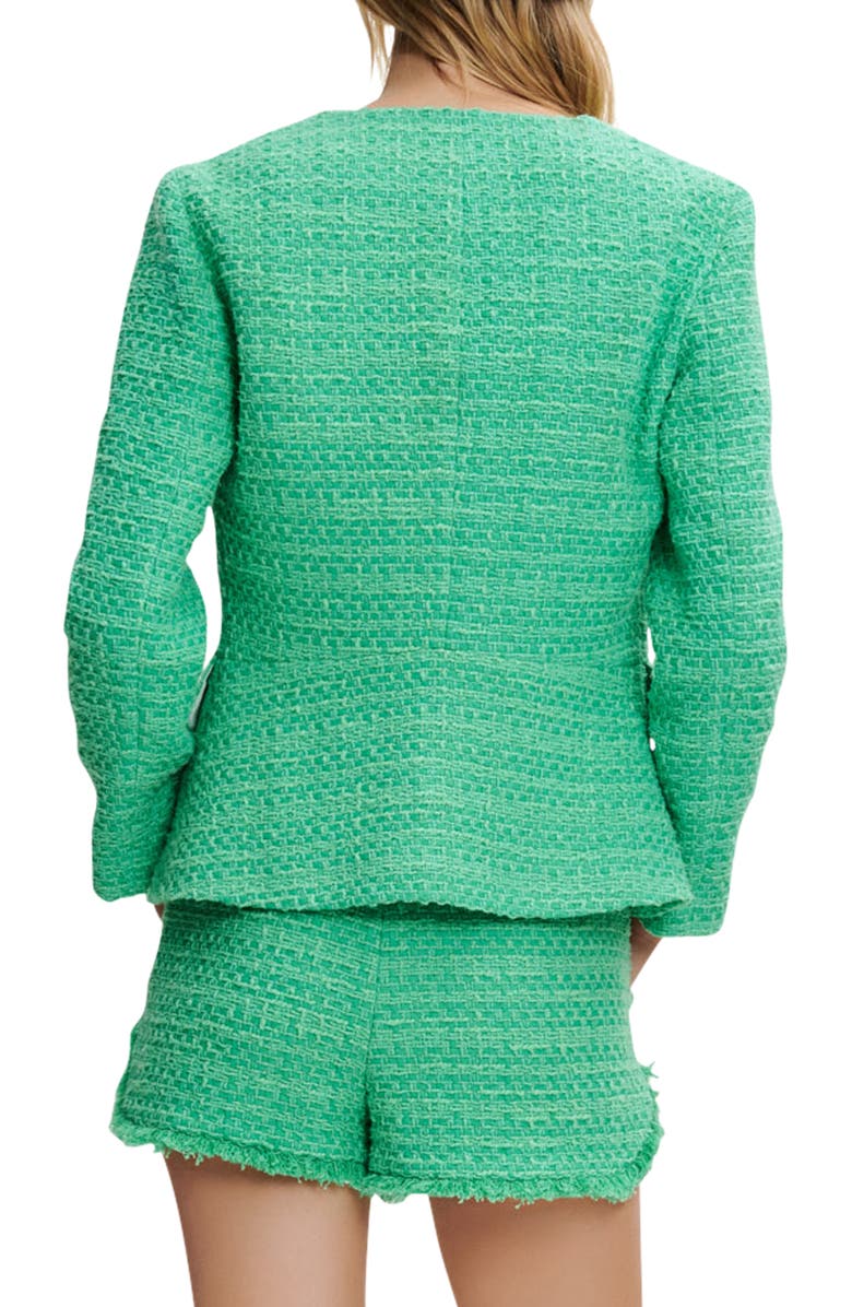 maje Vivete Tweed Blazer, Alternate, color,