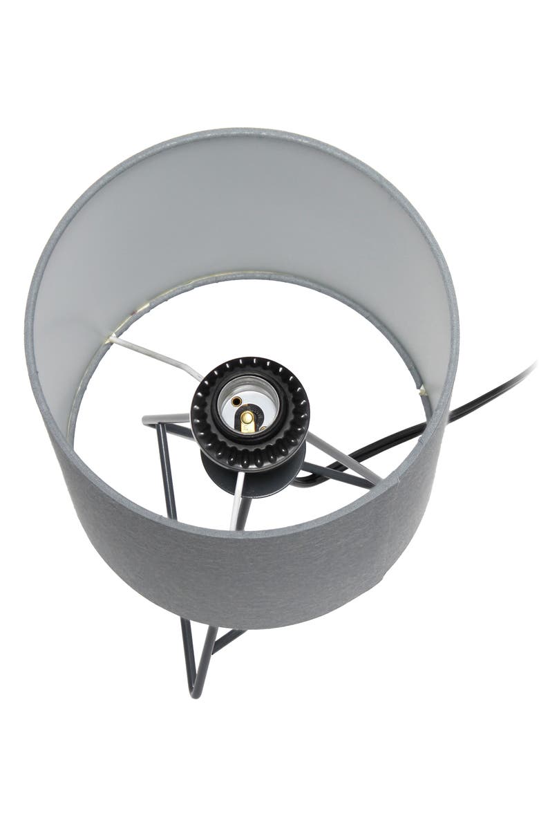 LALIA HOME Glamora Table Lamp, Alternate, color, Grey