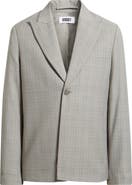 KROST Plaid Wool Blend Sport Coat