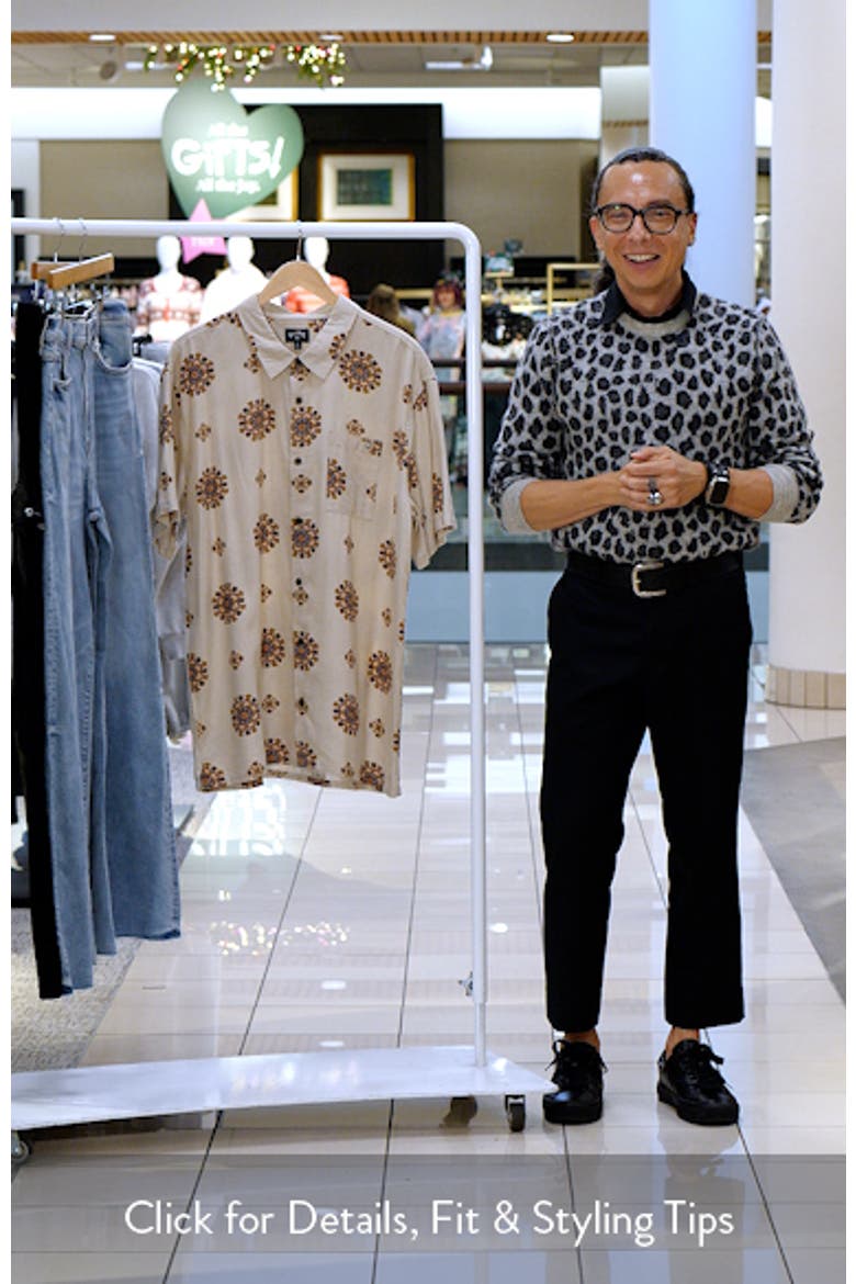 Cordoba Short Sleeve Linen Blend Button-Up Shirt video