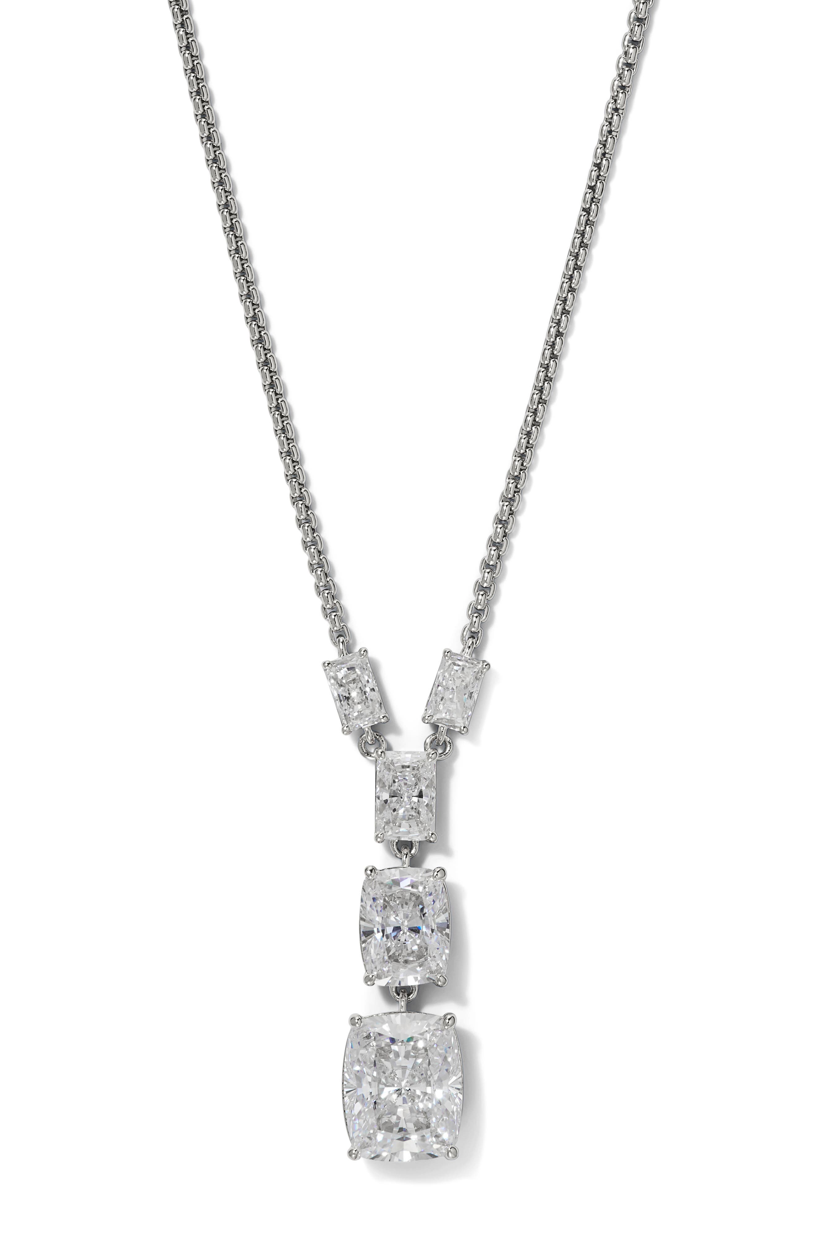Nadri Northern Lights Cubic Zirconia Pendant Necklace