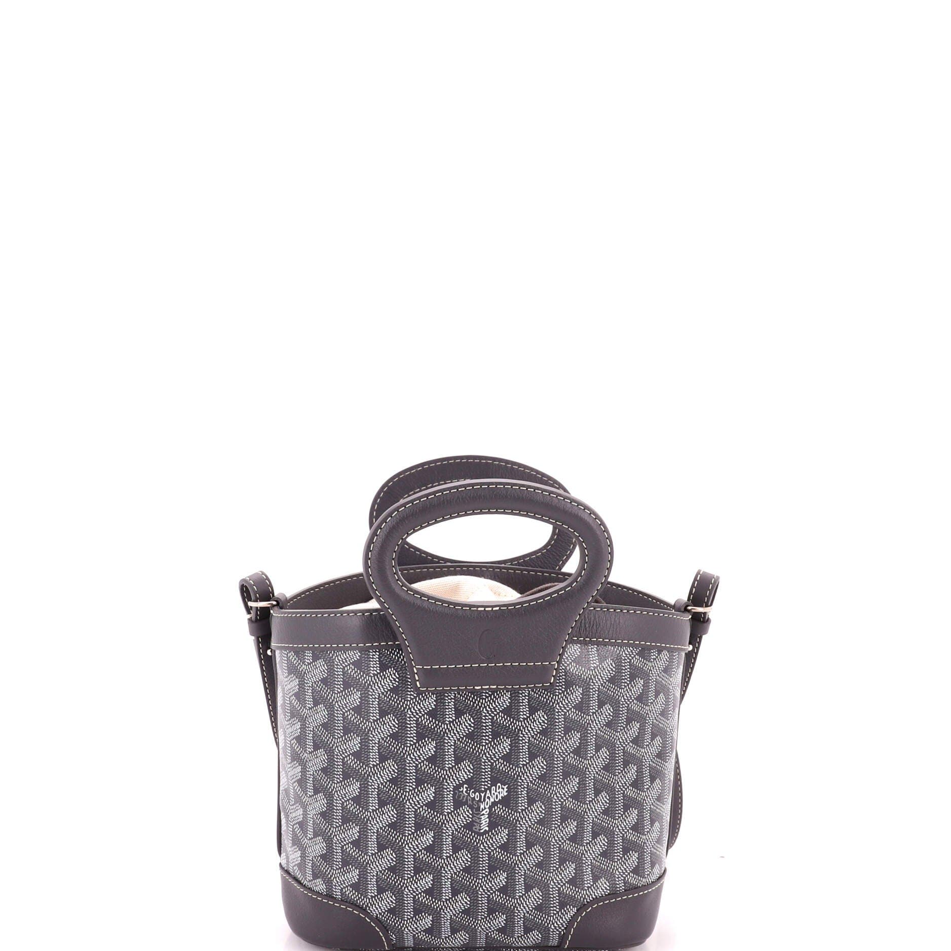 Beluga Bag Coated Canvas Mini, Alternate, color, Grey
