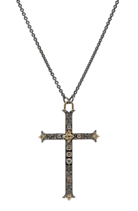 Large Cross Pendant Necklace