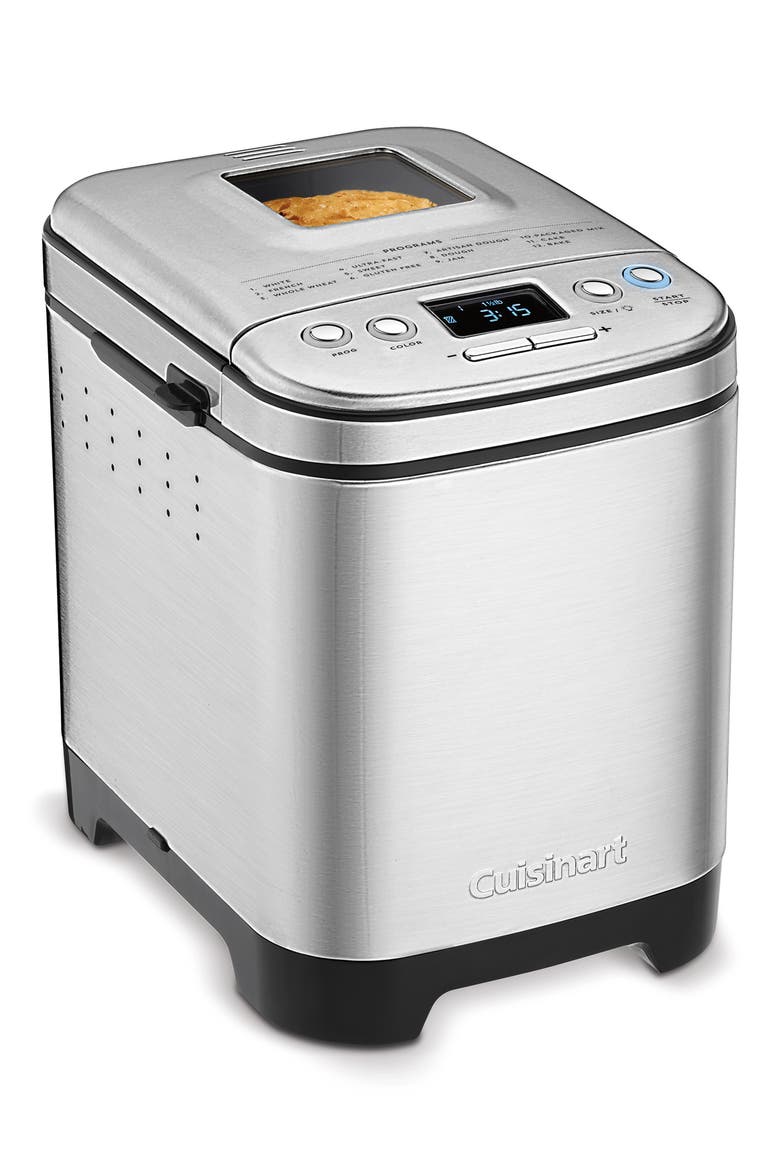 Compact Automatic Bread Maker, Alternate, color, STAINLESS