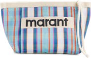 Isabel Marant Powden Stripe Nylon Pouch