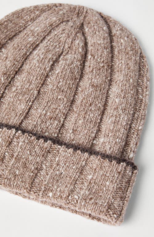 Brunello Cucinelli Cashmere Rib Knit Beanie