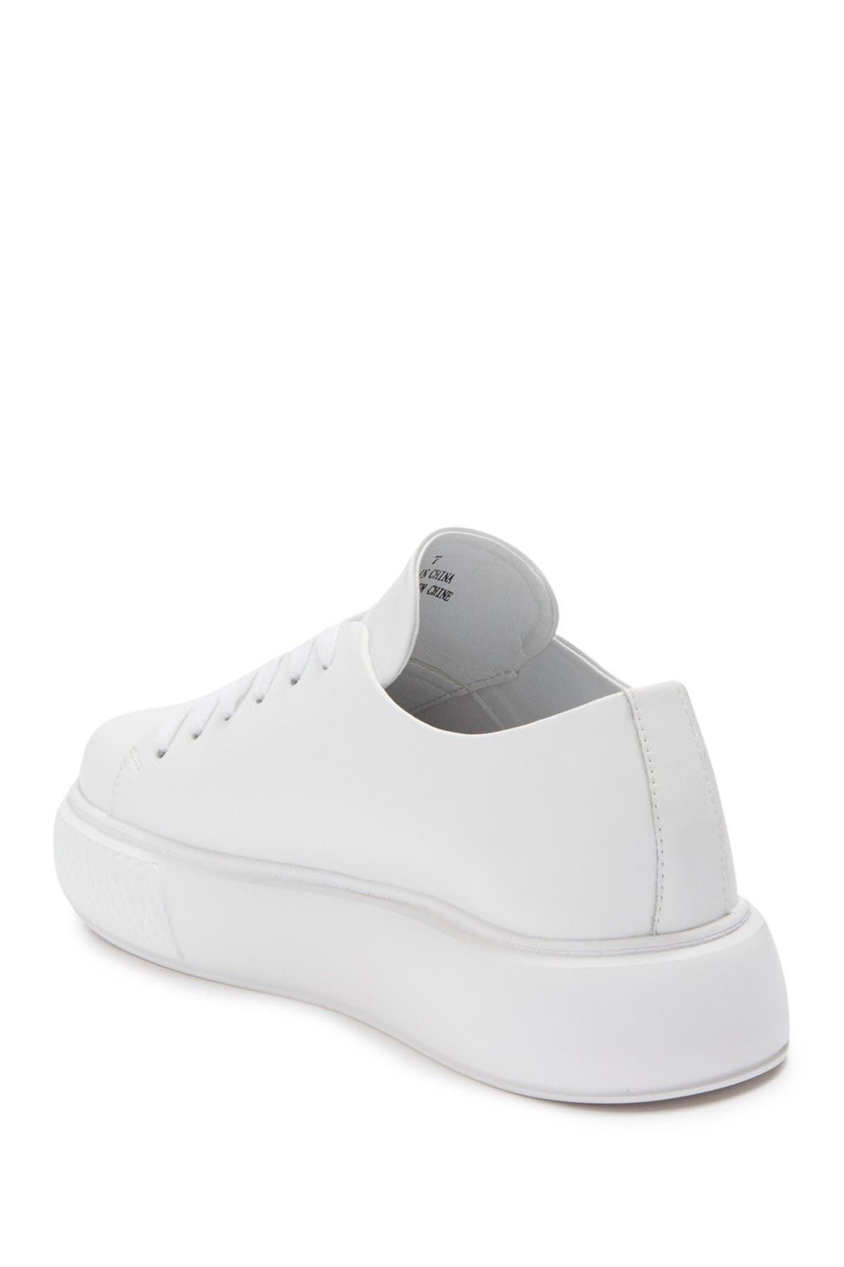 Jeffrey Campbell Parry Leather Platform Sneaker, Alternate, color, 
