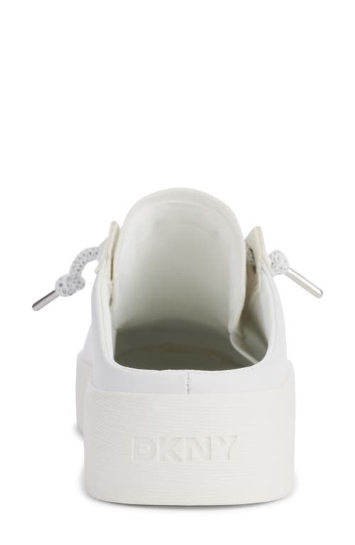 Dkny Garren Slip-on Sneaker In White