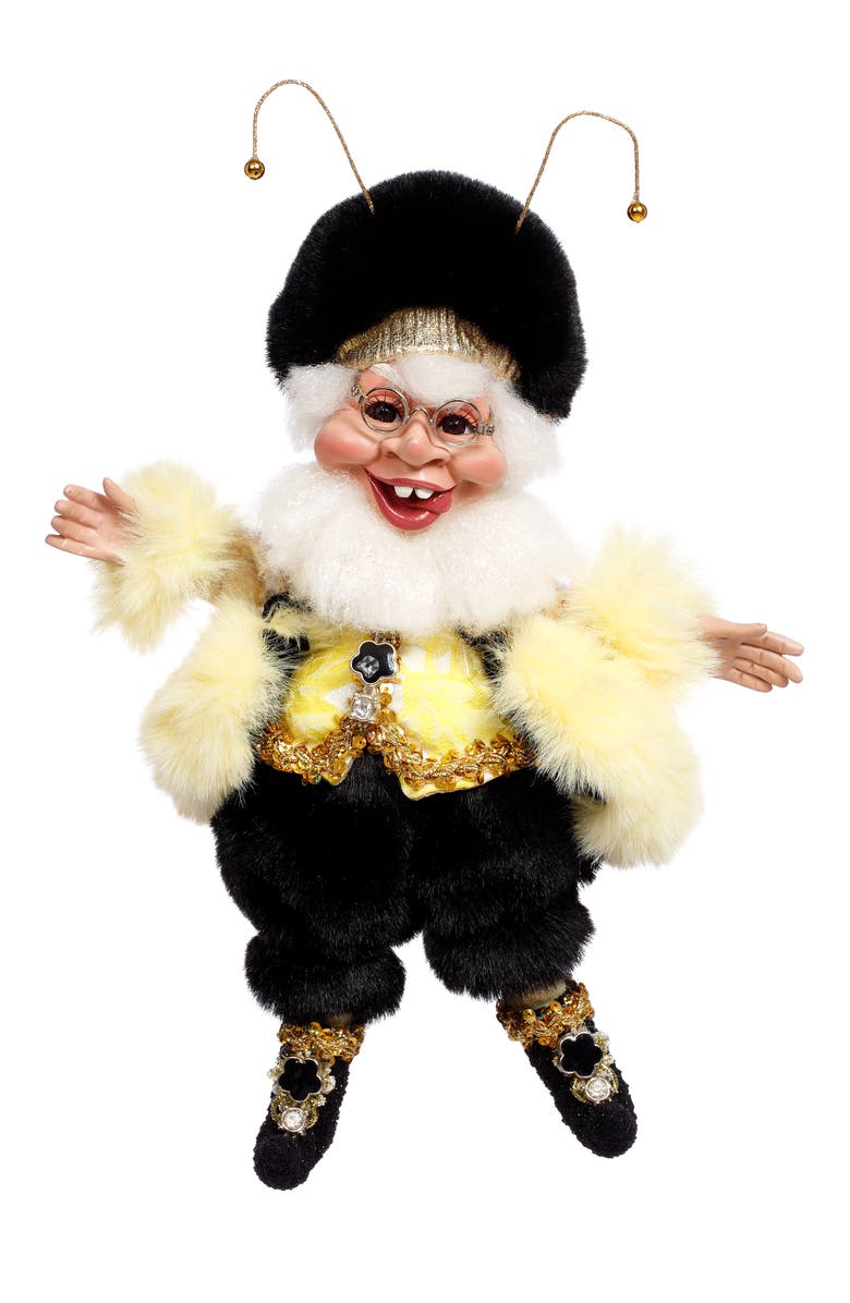 Mark Roberts Honey Bee Elf, Small, Main, color, Light Yellow