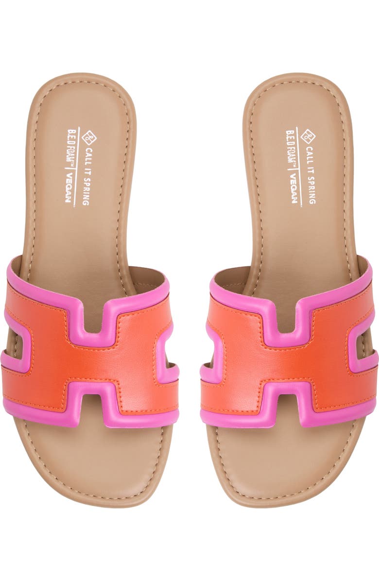 Call It Spring By Aldo Kamiko Slide Sandal, Alternate, color, Red
