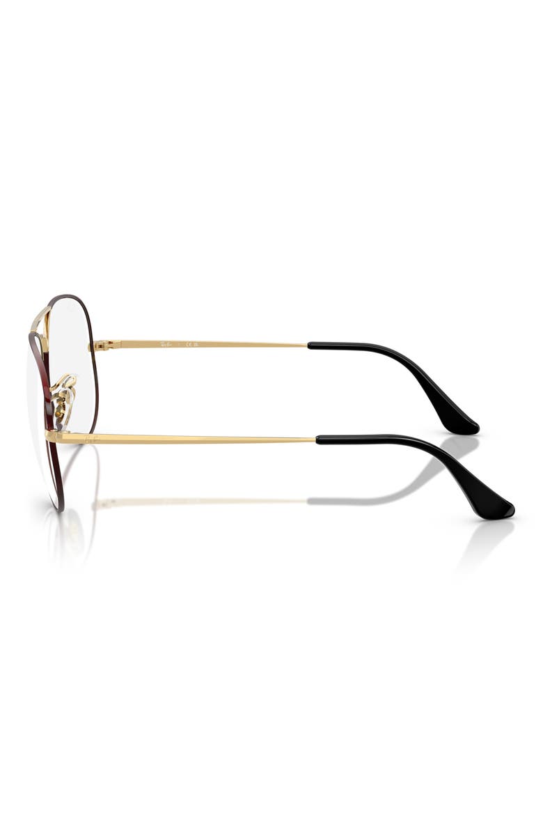 6489 58mm Optical Glasses, Alternate, color, BLACK