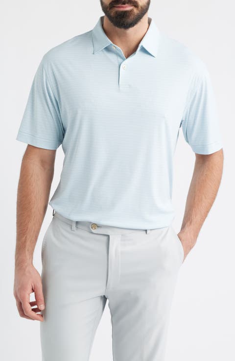 Featherweight Trading Stripe Performance Polo