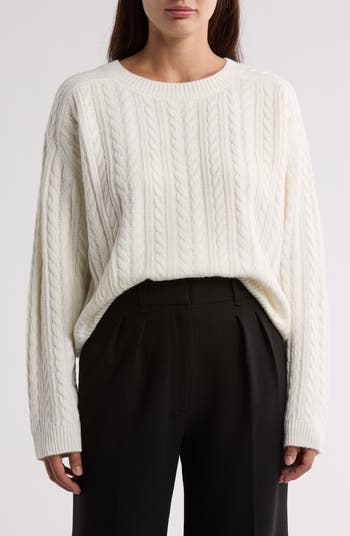 T-Tahari Cable Knit Sweater
