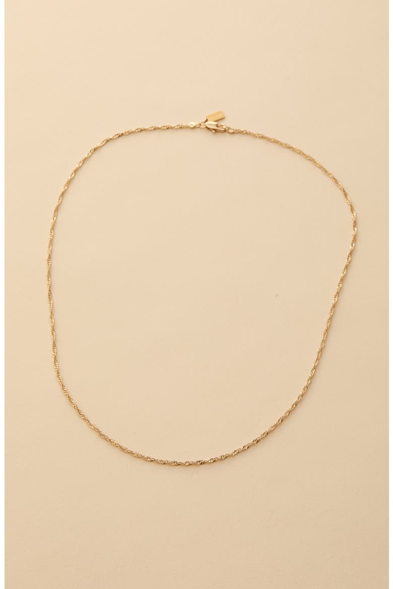 Lorenzo Necklace, Alternate, color, GOLD