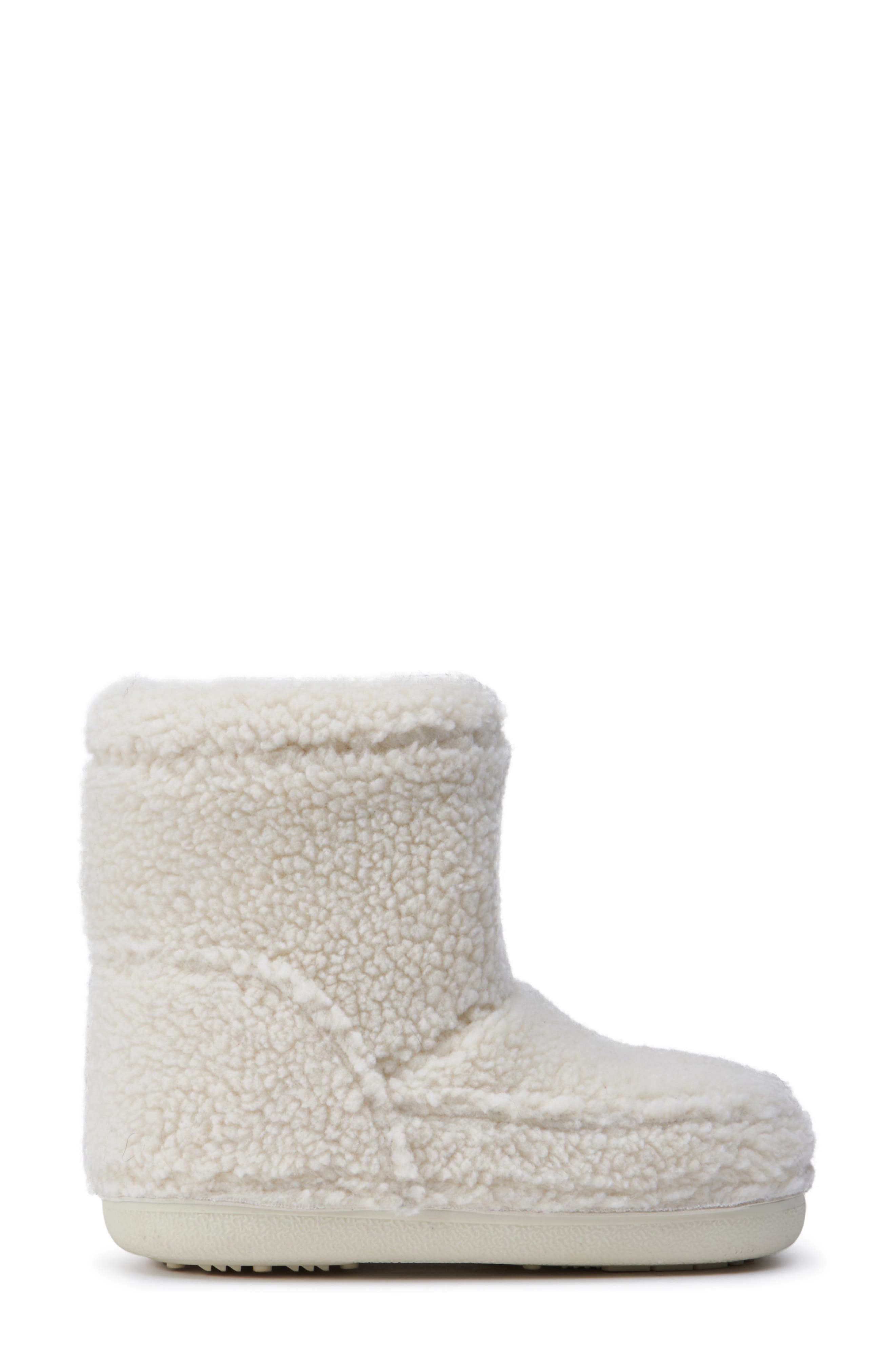 AZALEA WANG Sweeting Faux Shearling Bootie, Alternate, color, 