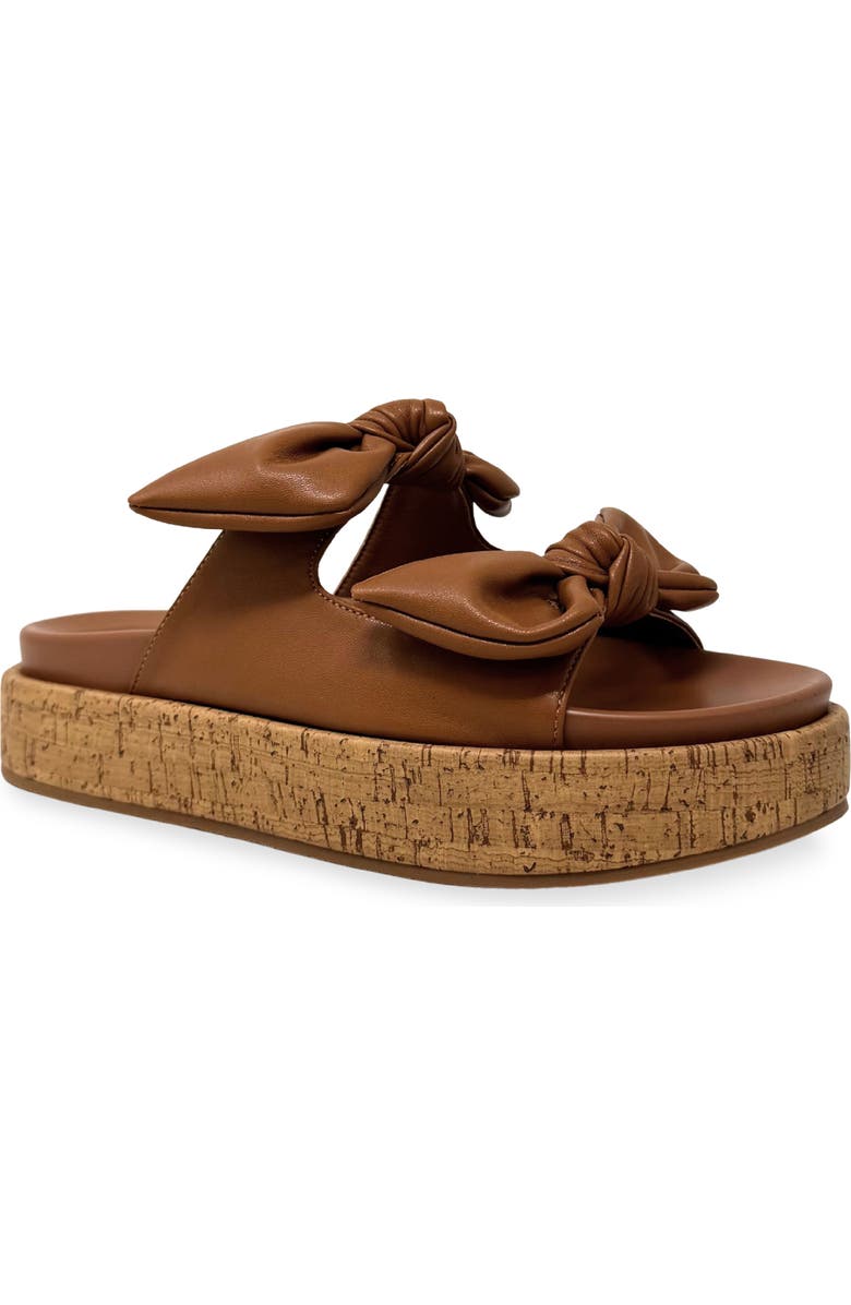 SHUSHOP Kiki Platform Sandal, Main, color, Tan