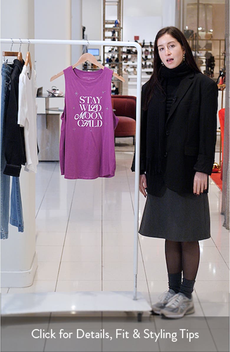 Wild Moon Child Jade Tank, sales video thumbnail