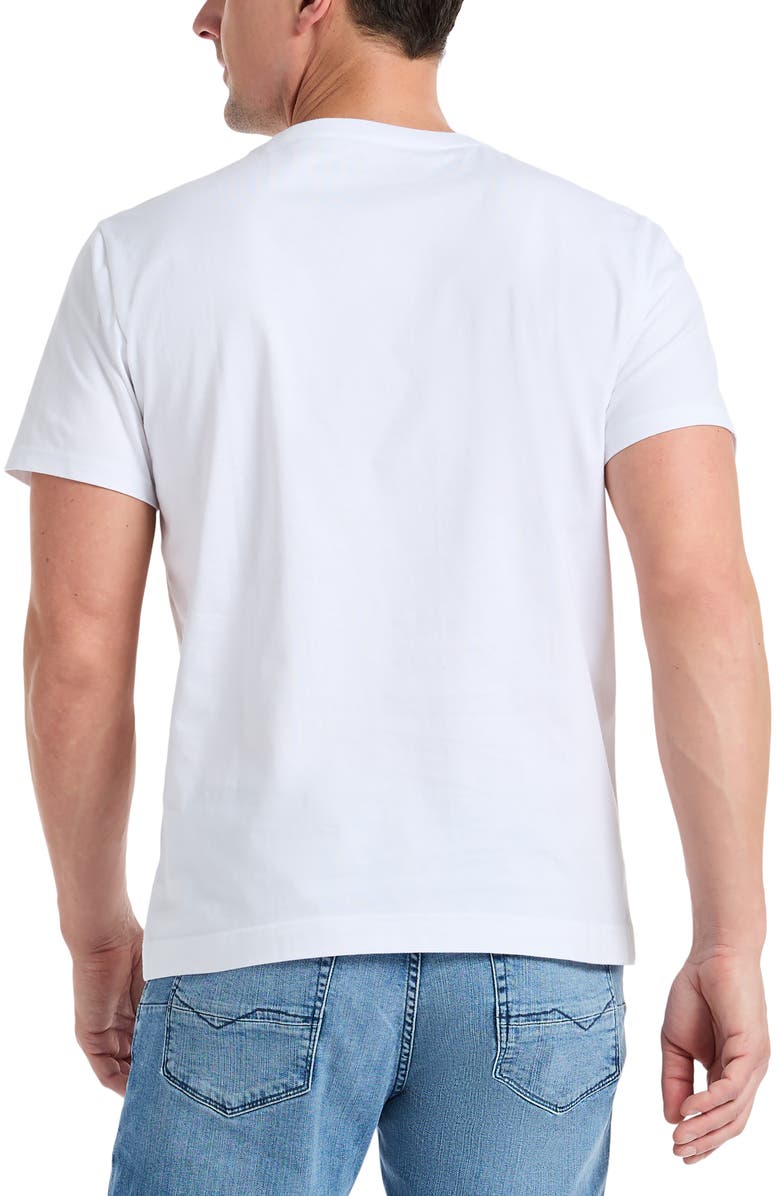 Robert Graham Skull Beats Graphic T-Shirt, Alternate, color, White