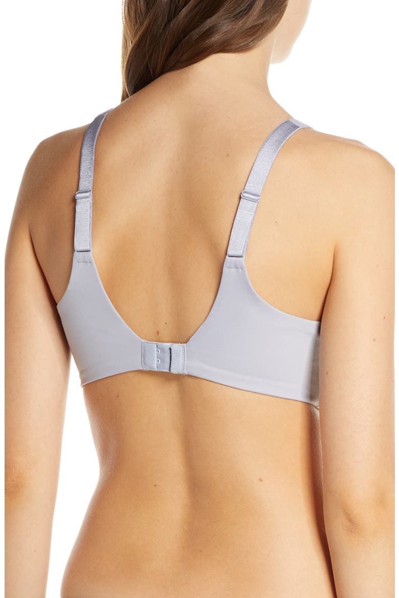 Flawless Comfort Seamless Underwire Bra, Alternate, color, LILAC GRAY