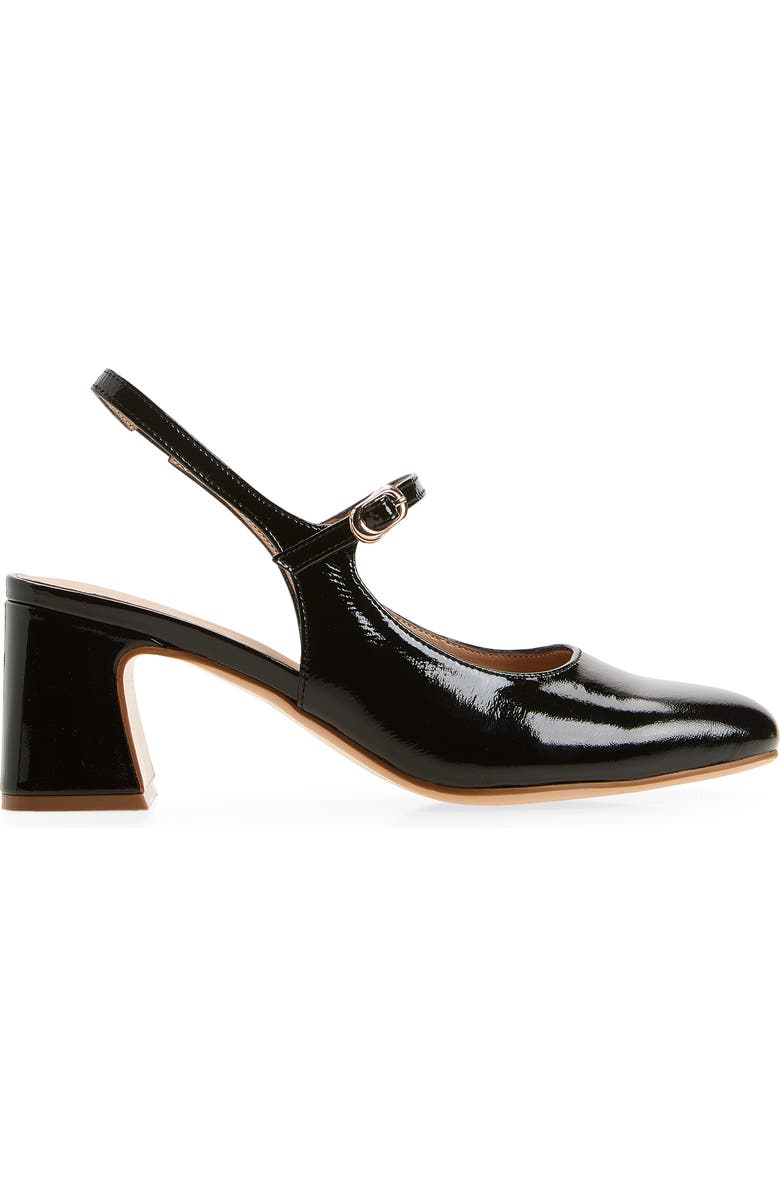 Regarde Le Ciel Edda Slingback Mary Jane Pump, Alternate, color, Naplak Black