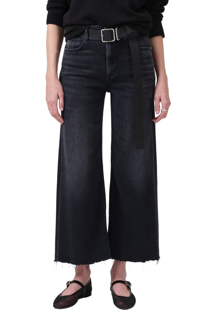 Citizens of Humanity Lyra Wide Leg Crop Jeans, Main, color, Medallion Wash
