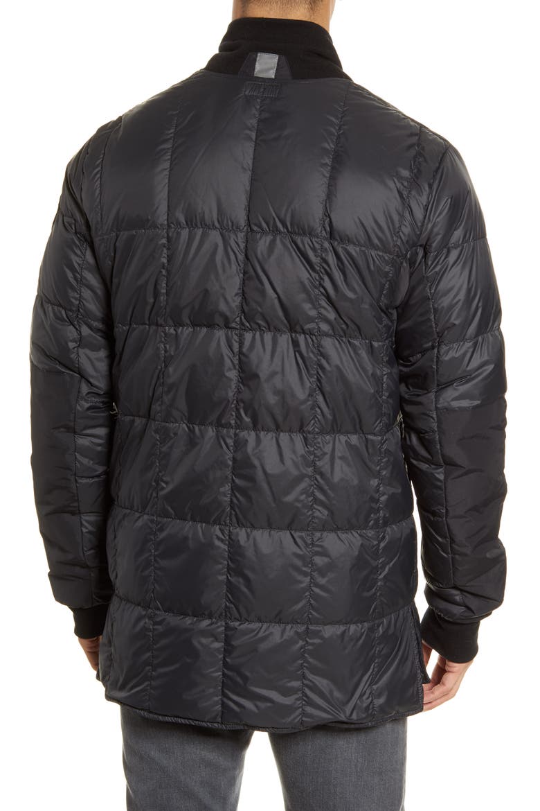Black Label Harboard Packable Down Jacket, Alternate, color, BLACK