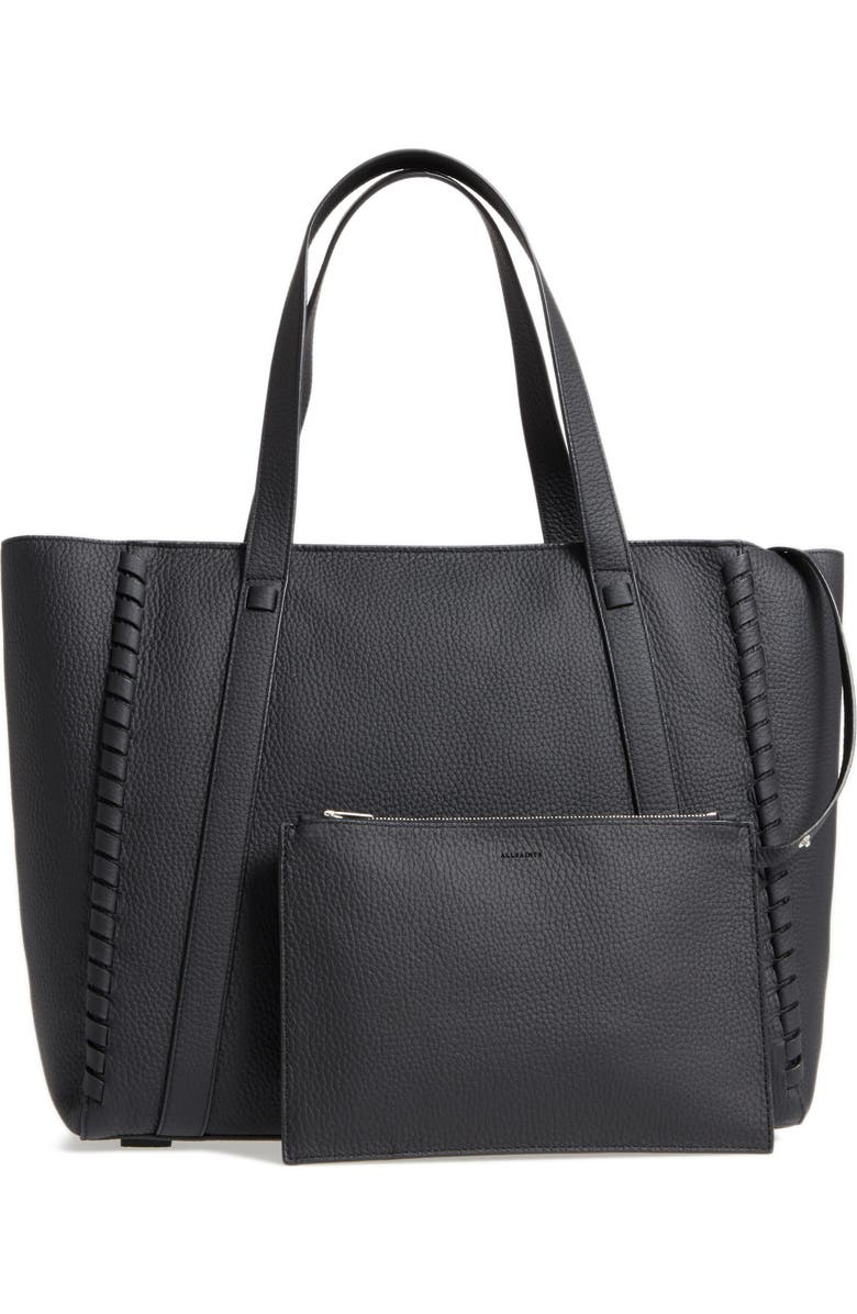 AllSaints Ray Nubuck Tote, Alternate, color,