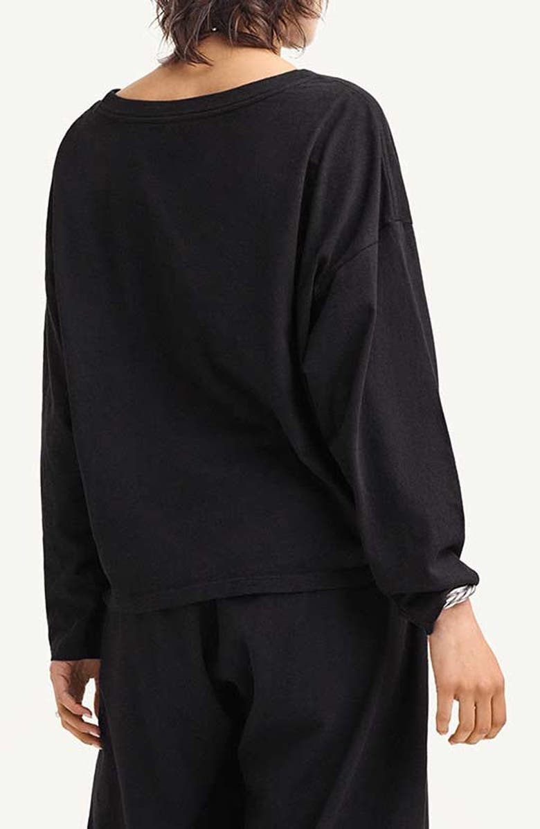 Vitamin A<sup>®</sup> Coast Cotton Blend Sweatshirt, Alternate, color, Black